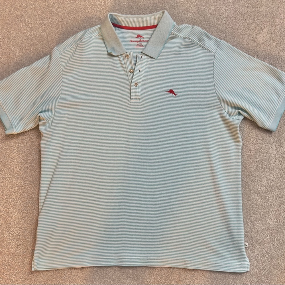 Tommy Bahama Shirt - Men’s Size XL - Short Sleeve Polo Shirt